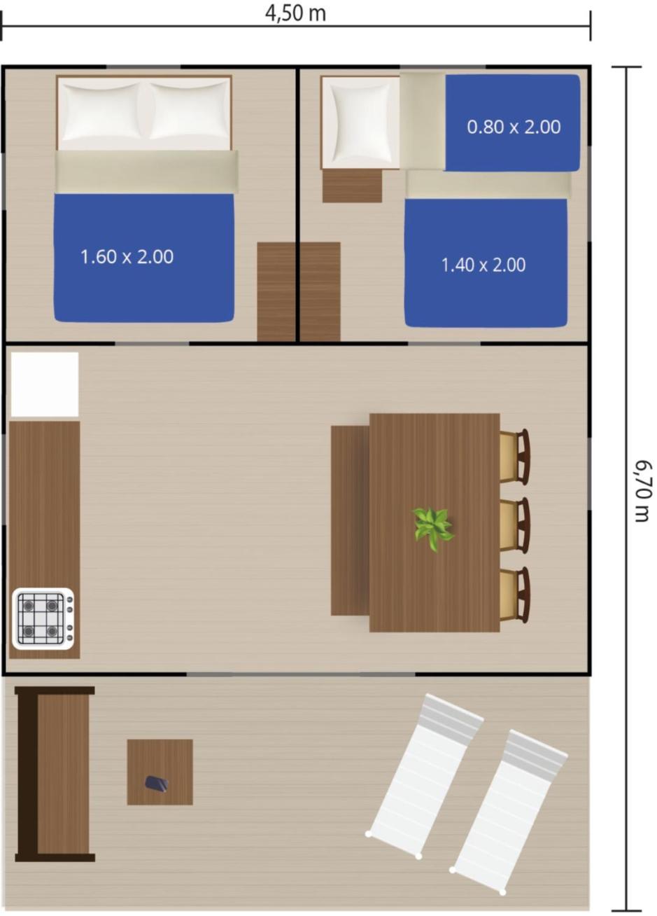 Easyatent Camping Stella Maris Ουμάγκ Δωμάτιο φωτογραφία